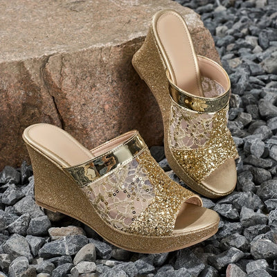 Alexis - Sandali Eleganti Con Tacco Alto E Pizzo
