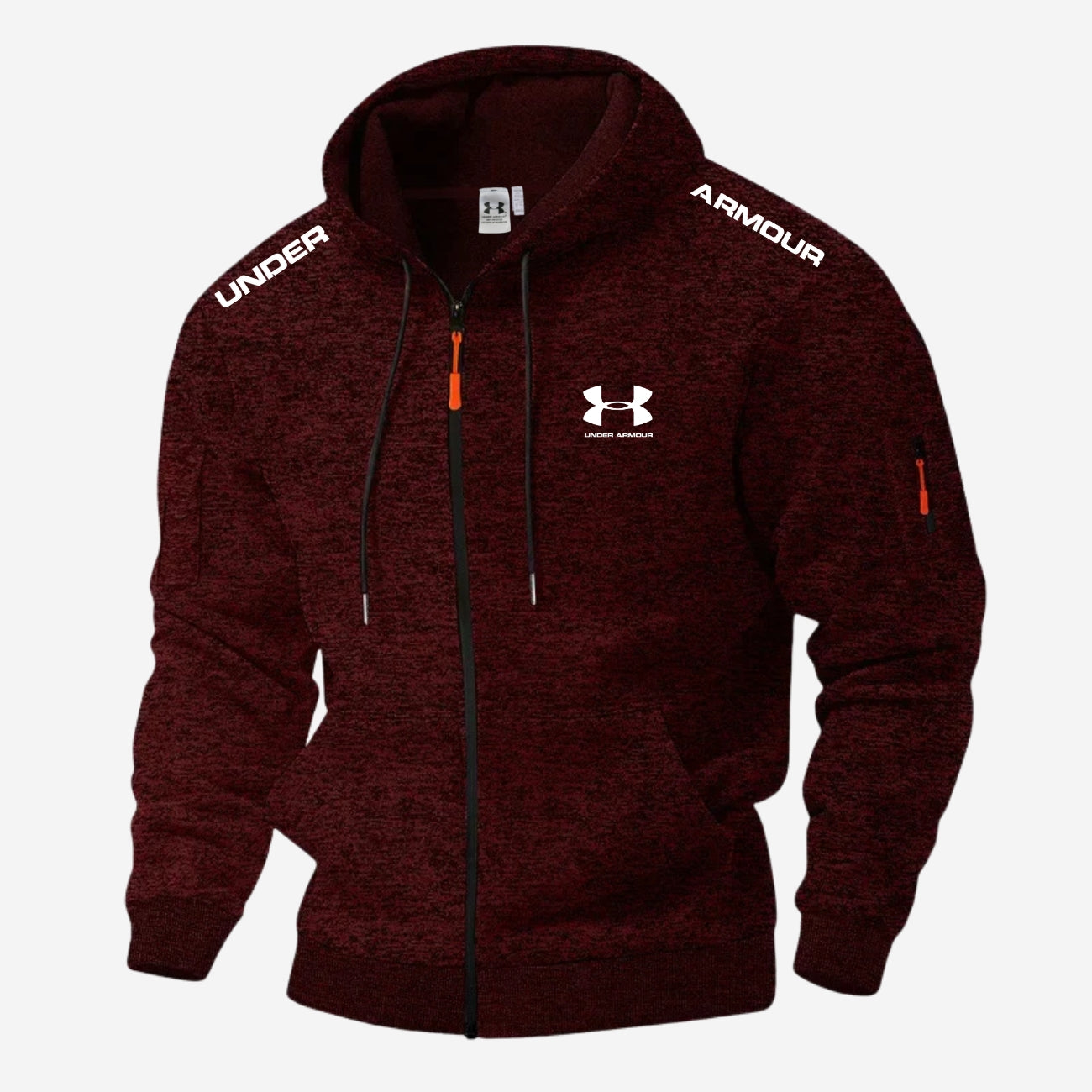 Felpa con cappuccio casual con zip - Svendita Totale