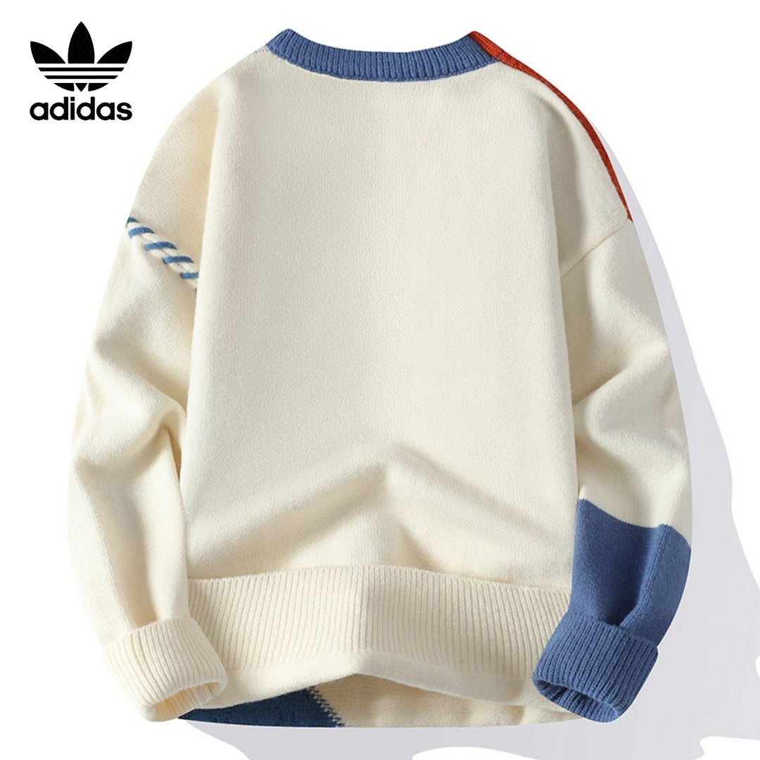 Maglione patchwork casual || Prezzo di liquidazione