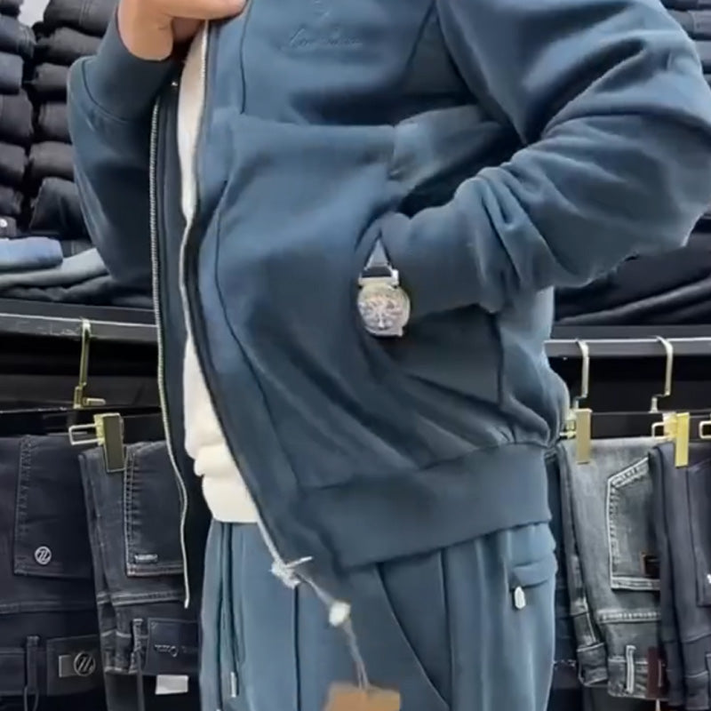 Aidan - Set Casual Composto Da Giacca e Pantaloni